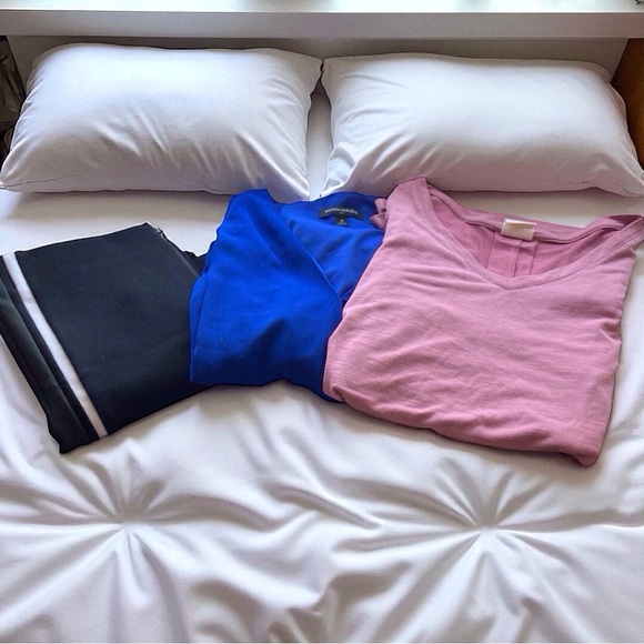 Women’s clothing bundle. 2 tops and pants careerwear office Banana Republic Zara - Picture 3 of 8